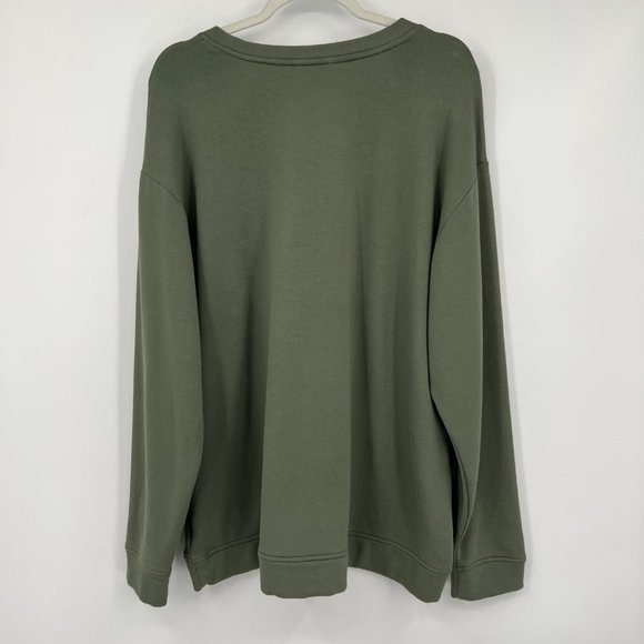 Orvis Long Sleeve Pullover Crewneck Sweatshirt Men's XL Green Modal soft gorpcor - Picture 9 of 10